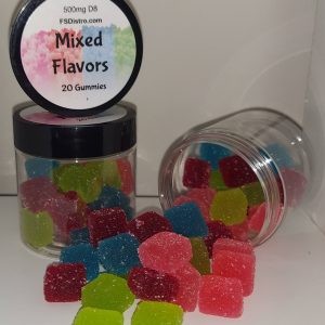 Delta 8 Multi Flavor 20 Gummies Jar
