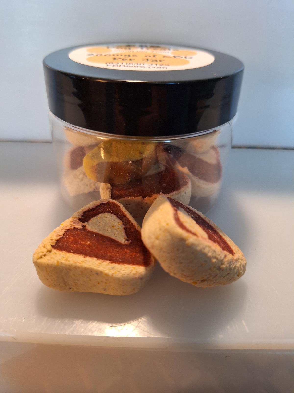 20 mg CBD Dog Treats – Jar Count 15
